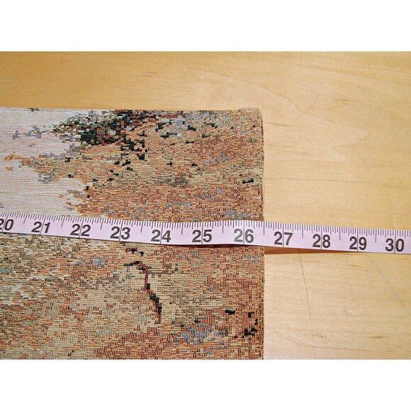 Fine Tapestry Wall Hanging Lily Pond Cottage on the Water by Seagull 26x36" - Picture 6 of 12